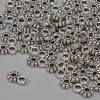 Pendant Silver Metal Colour, diameter 7x4.5mm+- loop hole 1.5mm+-, pack of 84pcs+