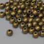 Bronze-Tone Metal Spacer Beads, Diameter 5x4mm+- Hole 1.5mm+- Pack of 60pcs+