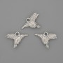 Kolibri Pendant 19x15mm+- Silver Metal