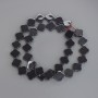 Hematite Clover Beads 11×11mm on Thread, 39cm+ length