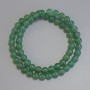 Jade Beads Smooth Round, Diameter 6mm+/-, Length 38cm+/- on Fishing Line