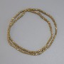 Hematite Beads Gold Colour 2x2mm Faceted on a Thread, 38cm+ Length