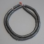 Hematite Rondelle Beads 5x2mm on Thread, 40cm length+