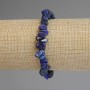 Lapis Lazuli Chip Bracelet 6-13x2-5mm+-, length 18cm+- stretch