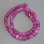 Tourmaline Beads Cube, diameter 7.5x7.5mm, approx. 38 cm on monofilament