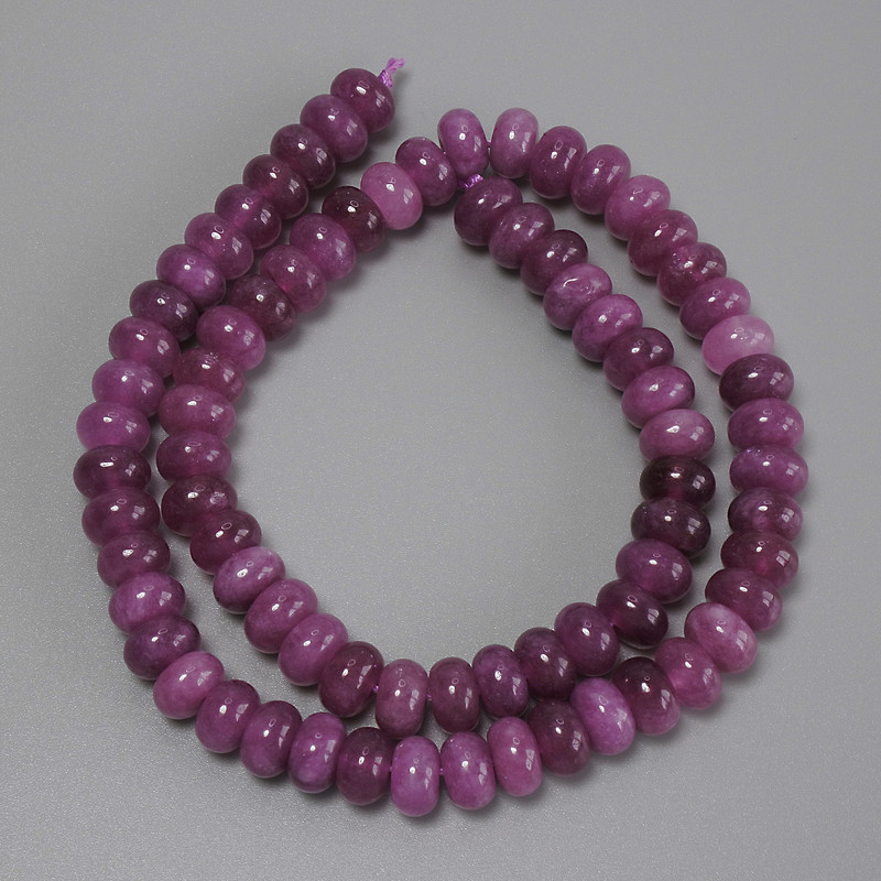 Tourmaline Beads Rondelle, diameter 8x5mm+-, length 38cm+- on a thread