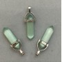 Cat's Eye Pendant Hexagon Crystal Ball 8x31x41mm+