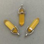 Cat's Eye Pendant Hexagon Crystal Ball 8x31x41mm+