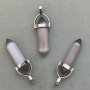 Cat's Eye Pendant Hexagon Crystal Ball 8x31x41mm+