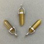 Cat's Eye Pendant Hexagon Crystal Ball 8x31x41mm+