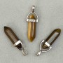 Cat's Eye Pendant Hexagon Crystal Ball 8x31x41mm+