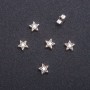 Star Bead Insert Large, 7mm Diameter, 20g Pack +/-52pcs