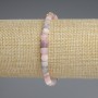 Jadeite Bracelet, faceted cube beads, diameter 5.5x5.5mm+/-, length 18cm+/- stretch