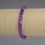 Sugilite Faceted Cube Bracelet, diameter 5x5mm+-, length 18cm+- stretch
