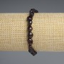 Garnet Bracelet, tumbled, diameter 5-11x5-8mm+-, length 18cm +- stretch