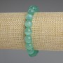 Cat's Eye Bracelet, smooth 10mm+/- beads, 18cm+/- length, stretch