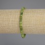 Canadian Jadeite Bracelet, faceted cube, diameter 4.5x4.5mm+/-, length 18cm+