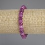 Tourmaline Bracelet, rondelle, diameter 8x5mm +-, length 18cm +