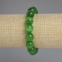 Cat's Eye Bracelet, Smooth Round Beads, Diameter 12mm+/-, Length 18cm+/- Stretch