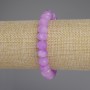 Lavender Amethyst Bracelet, Faceted Rondelle, Diameter 10x7mm+, Length 18cm+/- Stretch