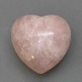 Rose Quartz Heart Souvenir Stone, diameter 80x83x46mm+-, weight 403g