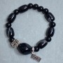 Agate Bead Bracelet, diameter 8mm+- barrel 14x10mm+-, length 18cm+- stretch