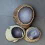 Natural Smoky Agate Souvenir Slice (price per 1 pc) weight from 300g