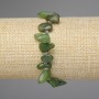 Jadeite Bracelet, Tumbled Butterfly-Shape, Diameter 8-17x5-7mm+- Beads 3mm+-, Length 18cm+- Stretch