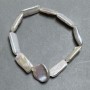 Baroque Pearl Bracelet 20-23x10-16mm+-, length 18cm+- stretch