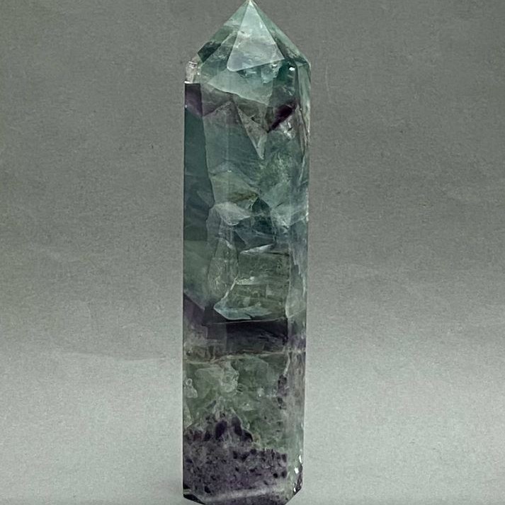 Natural Fluorite Souvenir Pencil 16x4cm+- weight 426g