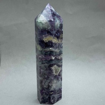 Natural Fluorite Souvenir Pencil 14x4cm+- weight 365g