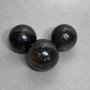 Clearance! Natural Stone Souvenir Sphere Silver Obsidian, Diameter 30mm+/- Weight from 30g (damaged)