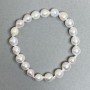 Freshwater Pearl Bracelet 6.5-8x8-9mm+-, length 18cm stretch