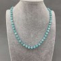 Amazonite Beads Smooth Round 6mm Diameter ±, length 45cm ± with clasp