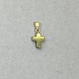 Hematite Cross Pendant 19x8.5mm+