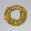 Yellow Quartz Faceted Round Beads 6mm+/-, length 38cm+/- strand