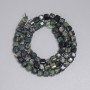 Ocean Jasper Beads, Faceted Cube 4.5x4.5mm+-, Length 37cm+- on a Thread