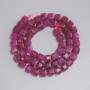 Tourmaline Beads, Faceted Cube 6.5x6.5mm+-, Length 37cm+- on a Thread