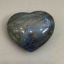 Labradorite Souvenir Stone, Heart Shape 65x55x28mm+-, Weight from 149g