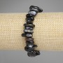 Agate Tumbled Bracelet, Diameter 10-17x2-5mm+/-, Length 18cm+/- Stretch