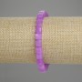 Lavender Amethyst Faceted Cube Bracelet 6.5x6.5mm+-, length 18cm +