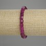 Tourmaline Bracelet, Faceted Cube 6x6mm+-, Length 18cm +