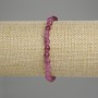 Tourmaline Bracelet Faceted Grain 6x5mm+/-, Length 18cm +