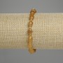 Citrine Bracelet Faceted Grain 8x6mm+/- Beads 3mm+/-, Length 18cm +