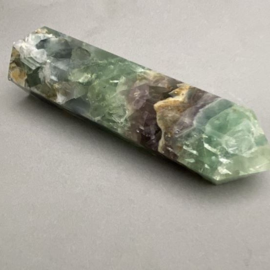 Souvenir Pencil Natural Fluorite 14.5x4cm+/- Weight 449g