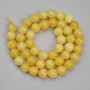 Citrine Beads, Rondelle, 8.5mm, on a thread, length 38cm ±