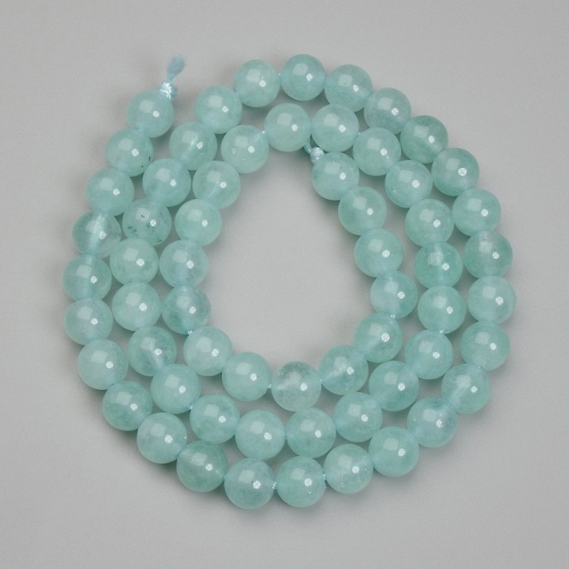 Amazonite Beads, Ball, Diameter 6.5mm+-, Length 38cm+- on Thread