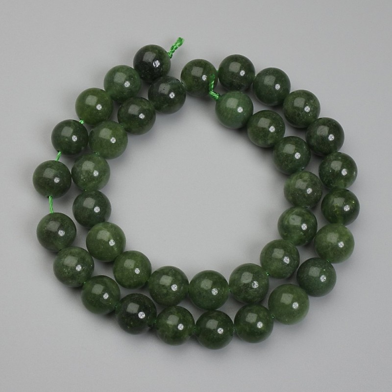 Jadeite Beads, Ball, Diameter 8mm+-, Length 38cm+- on Thread