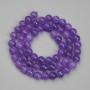Amethyst Round Beads, Diameter 6.5mm+-, Length 38cm+