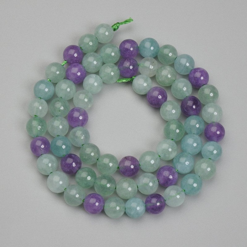 Fluorite Beads, Round, Diameter 6mm+/-, Length 38cm+